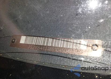 2008 Suzuki Sx4 Convenience/Touring из США, поврежденный, VIN JS2YB413785104504